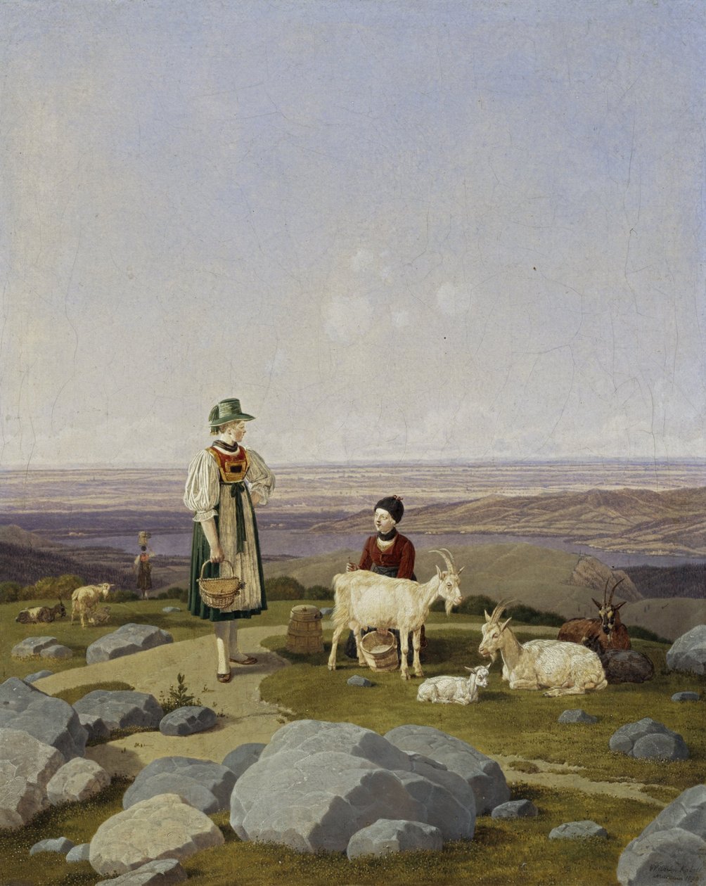 På Gaisalm av Wilhelm von Kobell