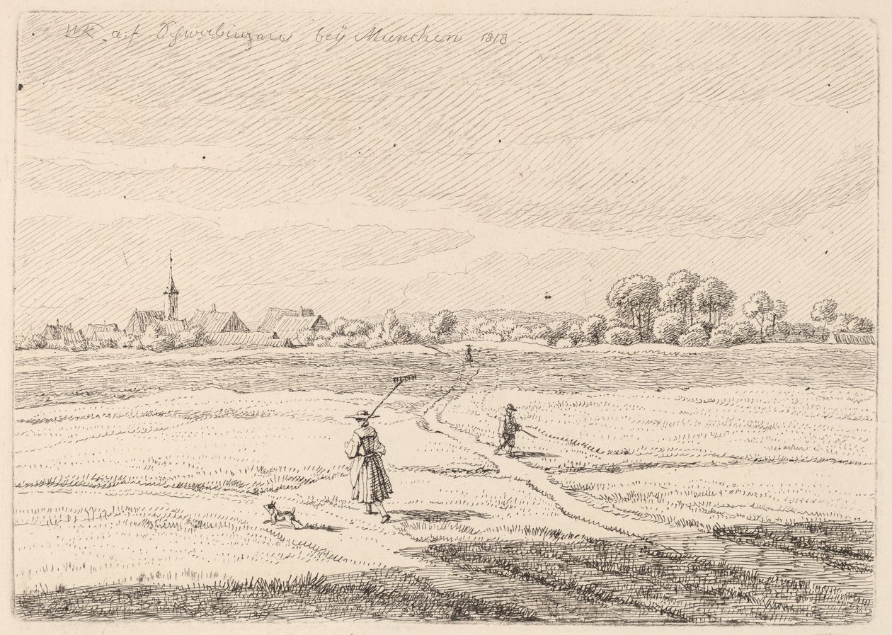Schwabing av Wilhelm von Kobell