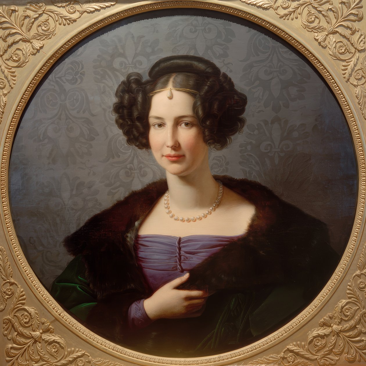 Wilhelmine Luise prinsesse av Preussen av Friedrich Wilhelm von Schadow