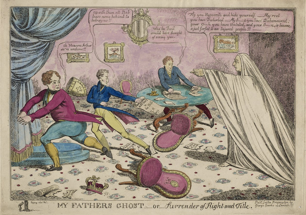 Min fars spøkelse, eller overgivelse av rett og tittel, 1829 av Will Sparks