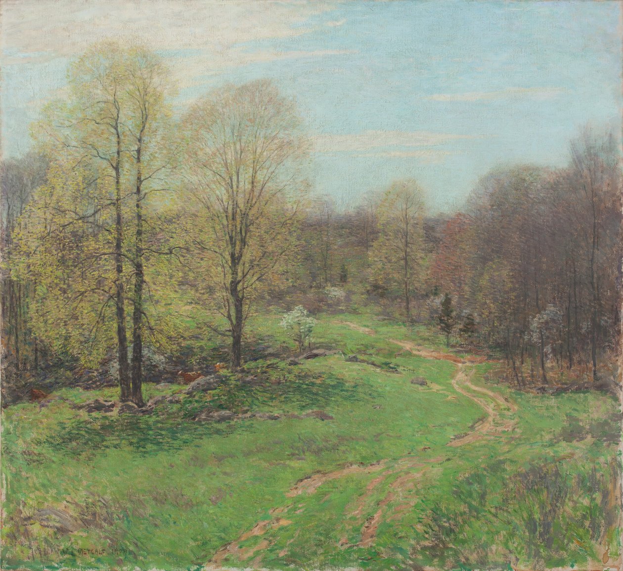 Preludium, 1909 av Willard Leroy Metcalf