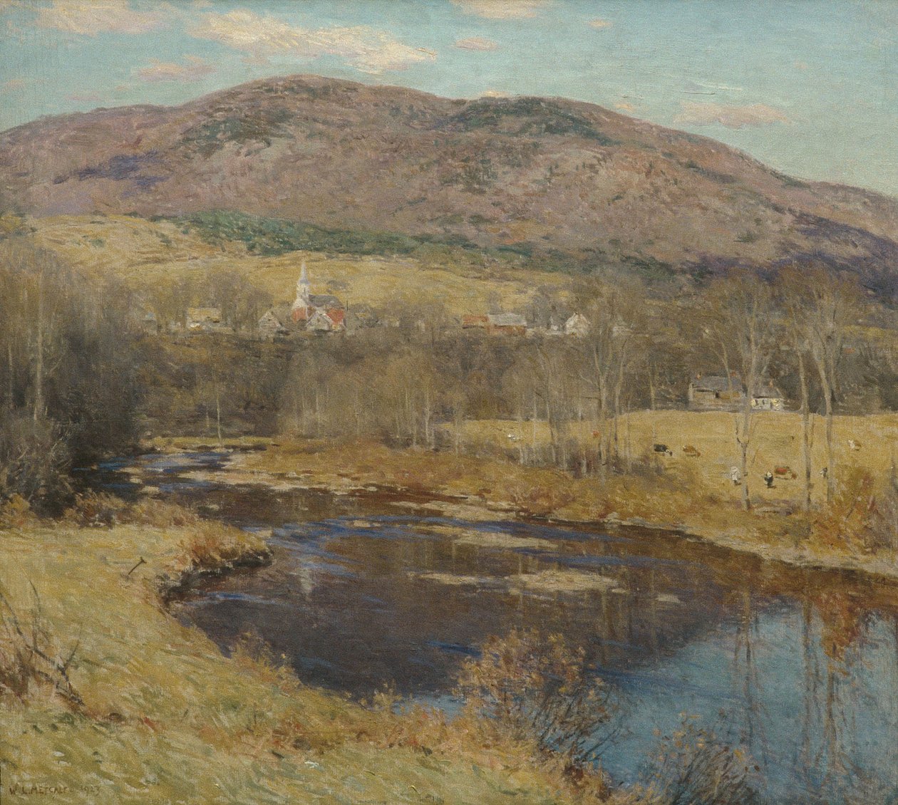 Nordlandet, 1923 av Willard Leroy Metcalf