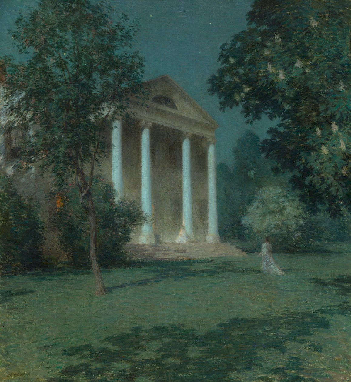 mai natt av Willard Leroy Metcalf