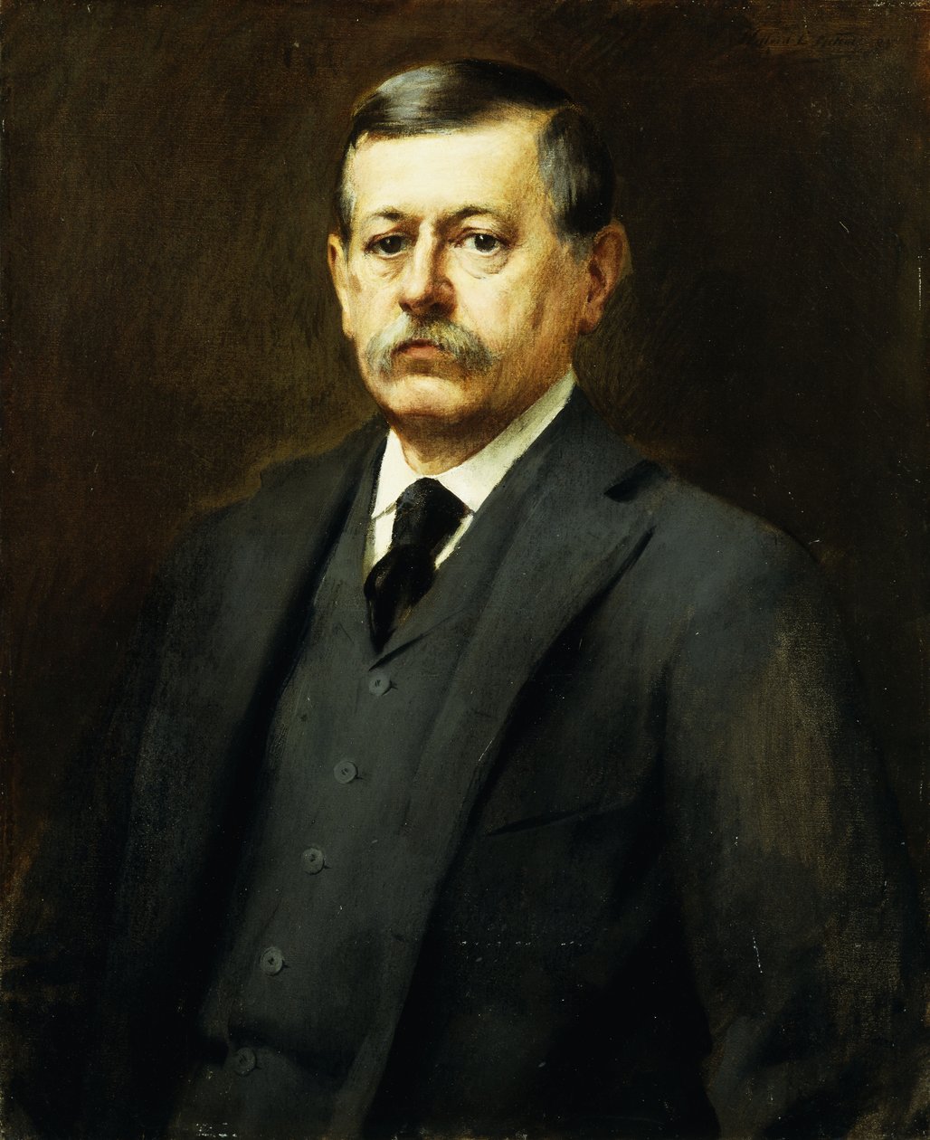 Portrett av Patterson, 1895 av Willard Leroy Metcalf