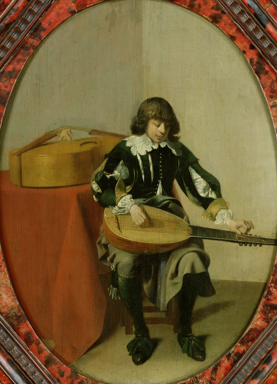 Den unge musikeren av Willem Cornelisz Duyster
