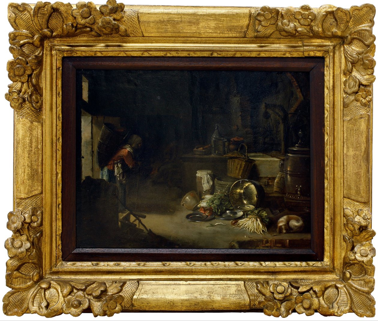 Kjøkken interiør av Willem Kalf