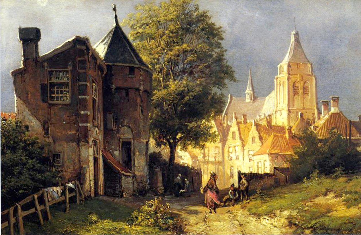 Amsterdam av Willem Koekkoek