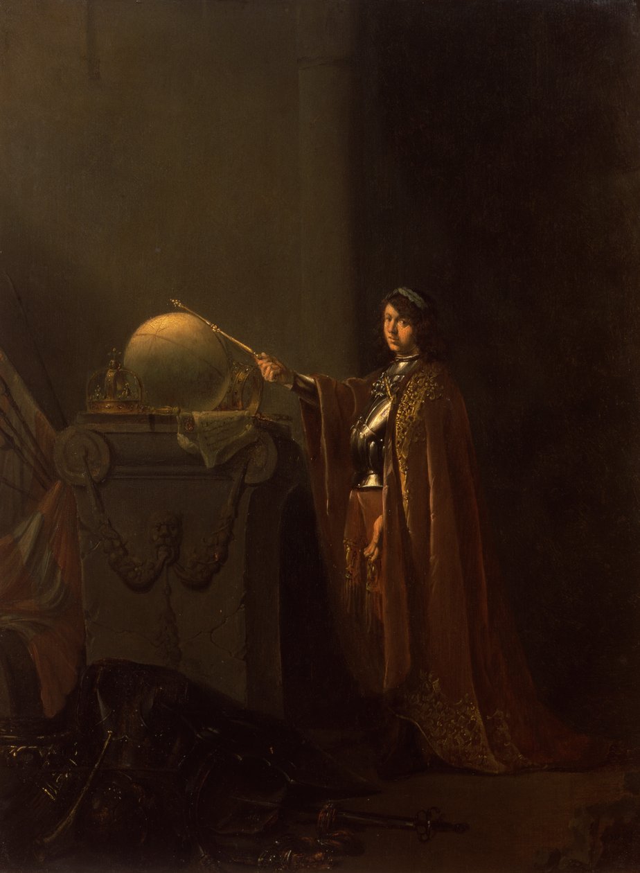 An Allegorical Subject (The Just Ruler), ca. 1636 (olje på eik) av Willem de Poorter