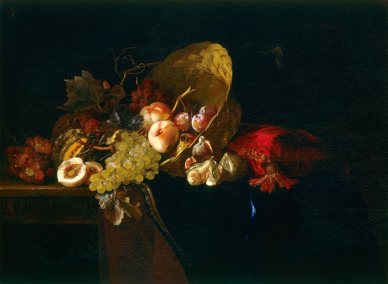 Stilleben av frukt av Willem van Aelst