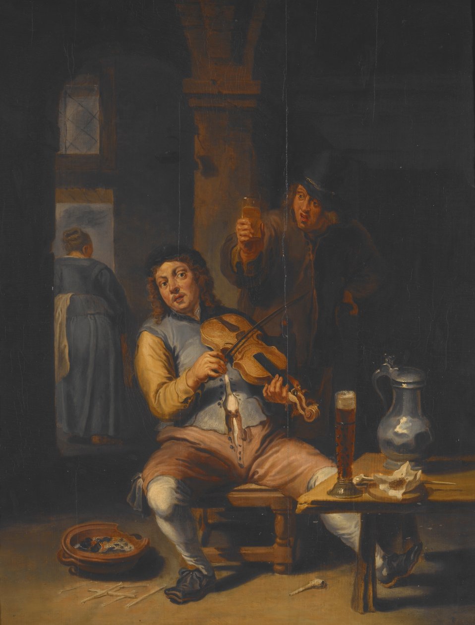 The Revelers av Willem van the Elder Herp