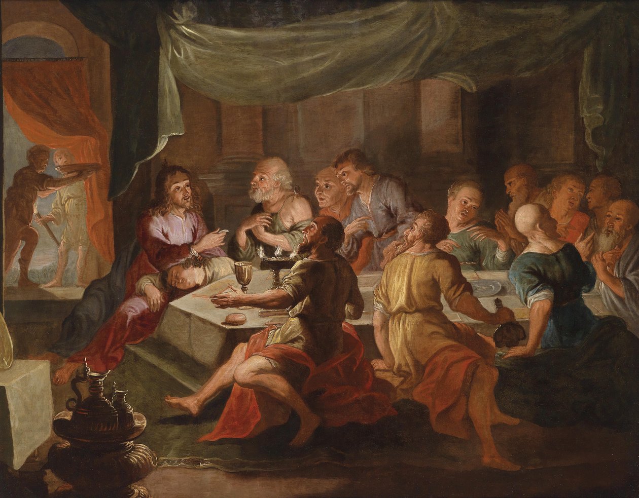 Det siste måltid av Willem van the Elder Herp