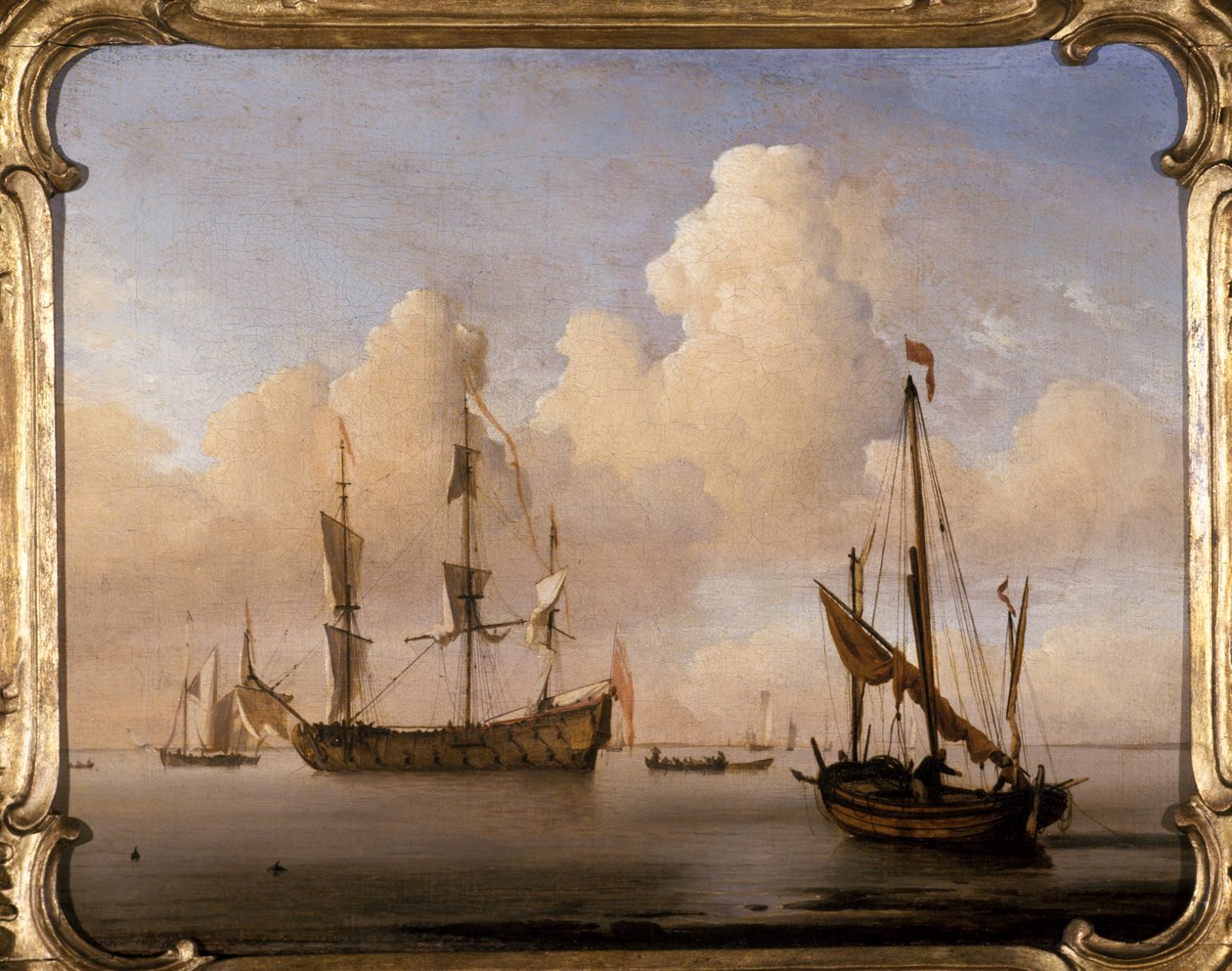 Sjølandskap av Willem van de Velde