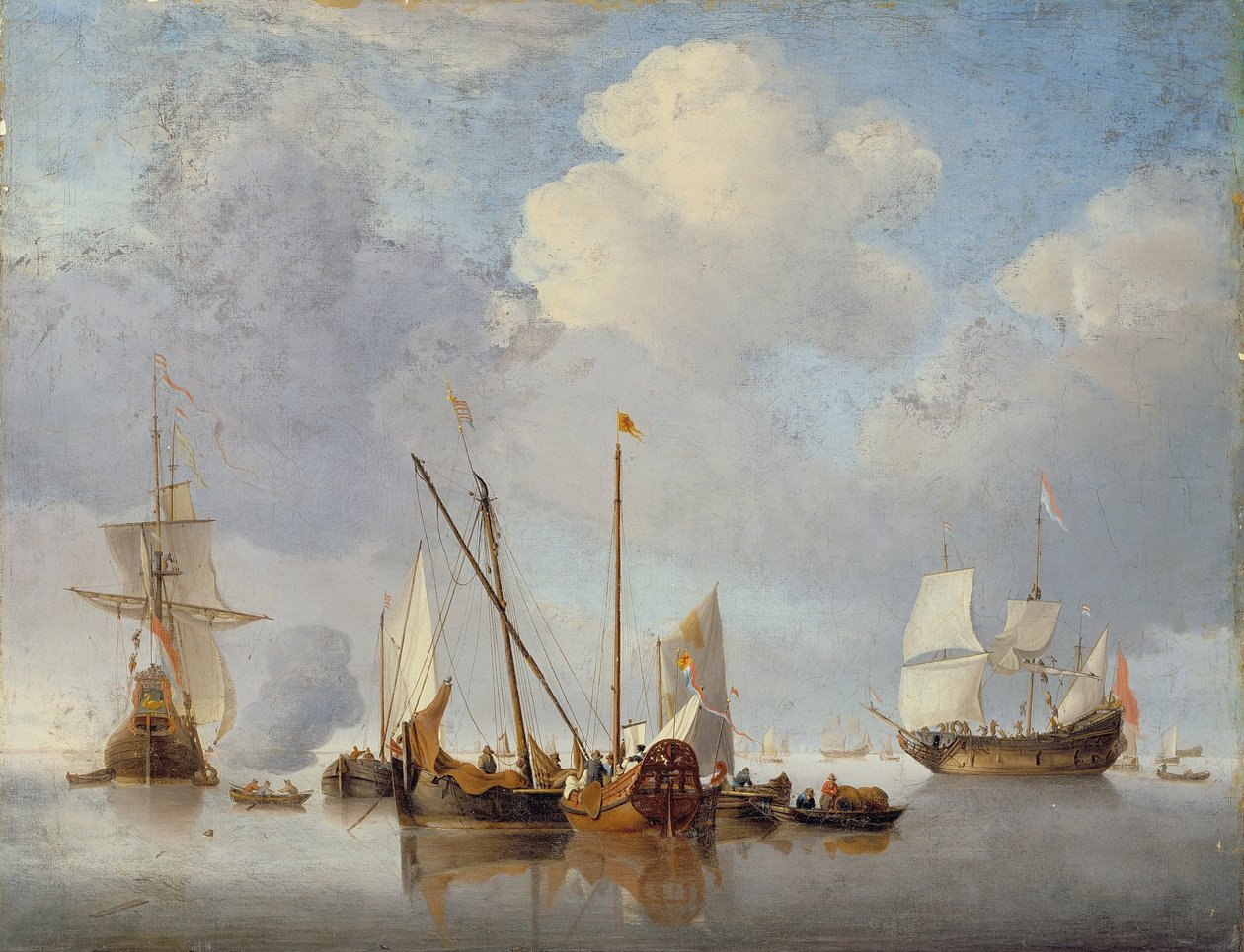En ro av Willem van de Velde the Younger