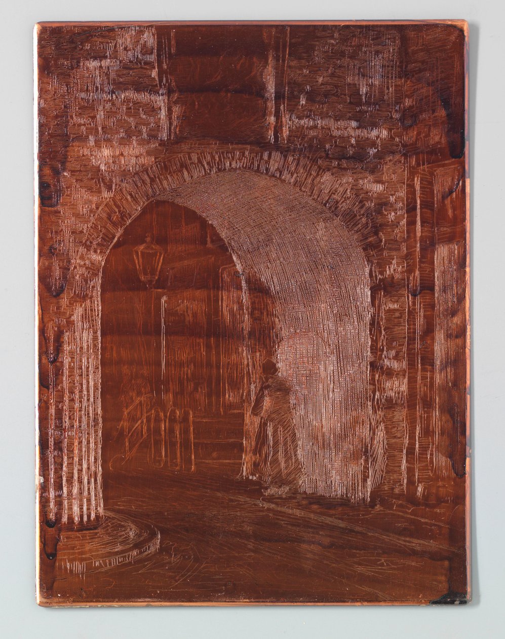 Fengselsporten i Haag for restaureringen av Willem Adrianus Grondhout (signed by artist)