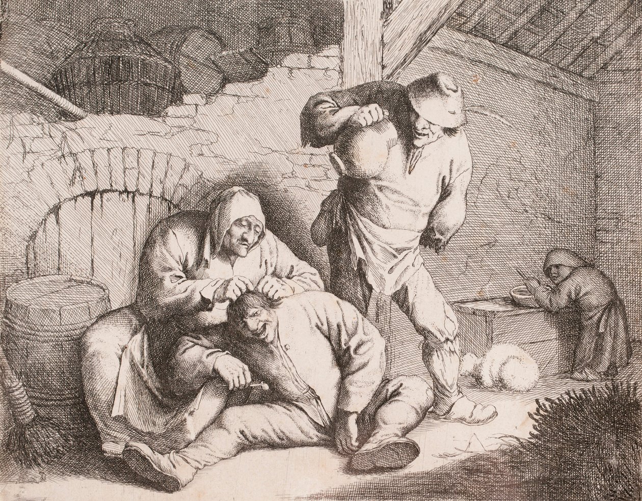 Lusefjerner, etter Anthonie Victoryns av Willem Basse