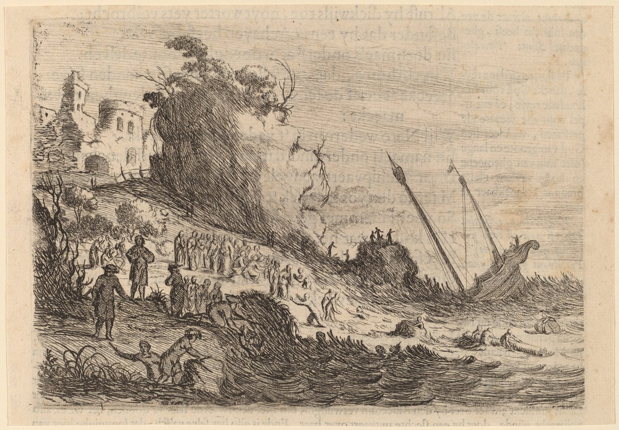 Saint Paul ble forliste på øya Malta av Willem Basse