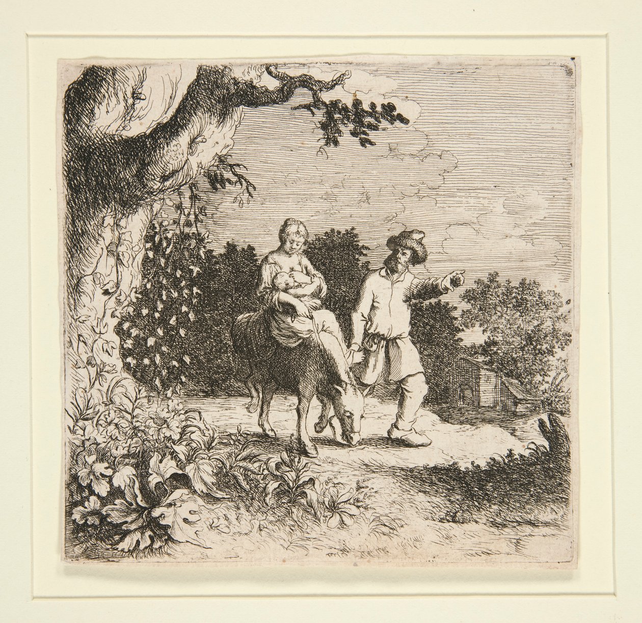 Flykten til Egypt av Willem Basse