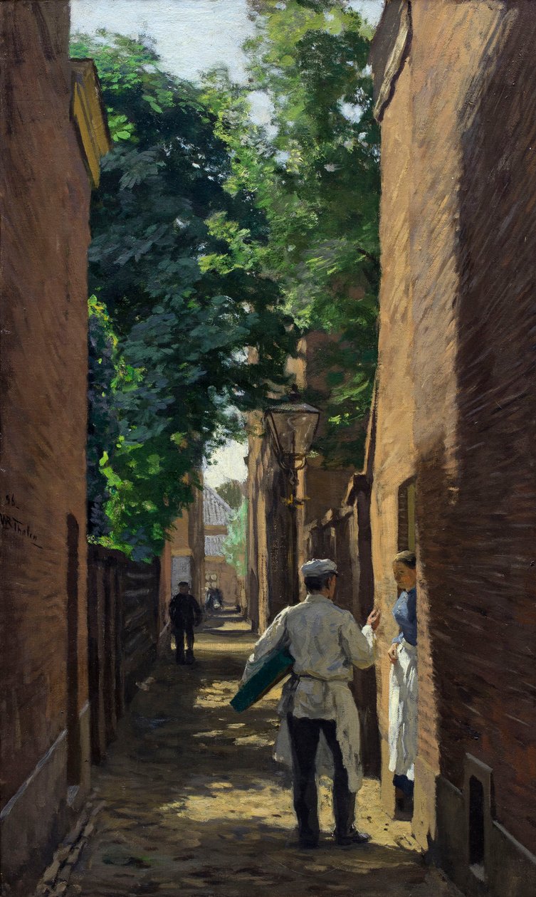 Alley, 1896. av Willem Bastiaan Tholen