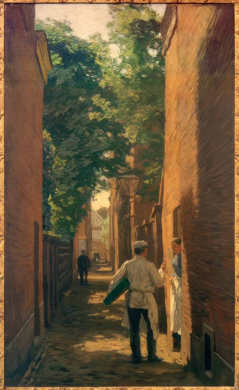 Alley i Haag av Willem Bastiaan Tholen