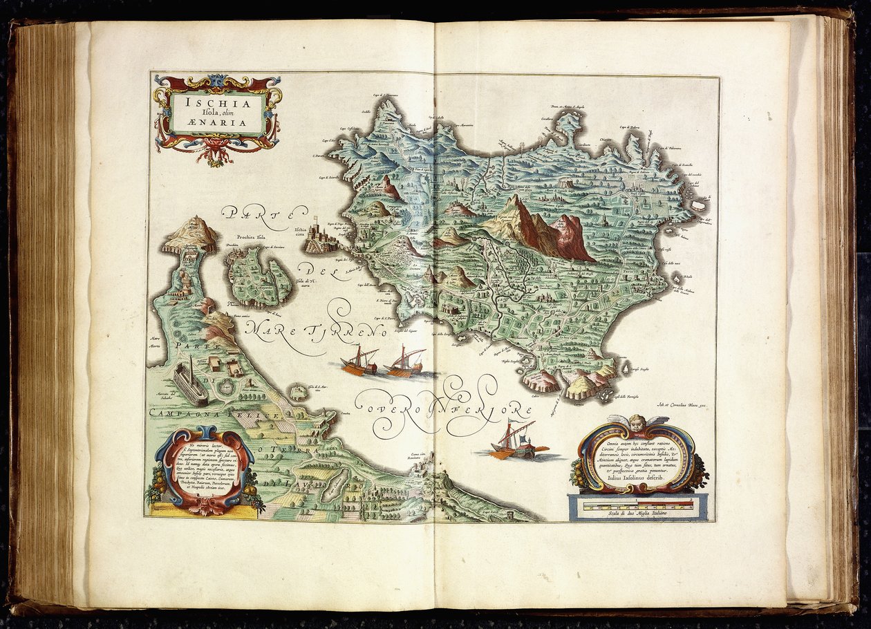 Ischia, 1642 av Willem Blaeu