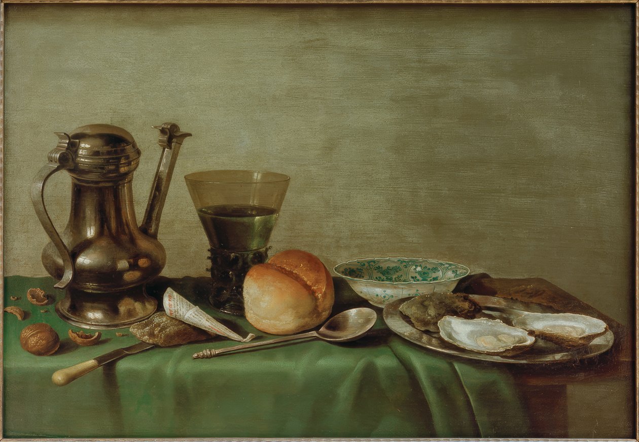 Frokost stilleben av Willem Claesz. Heda