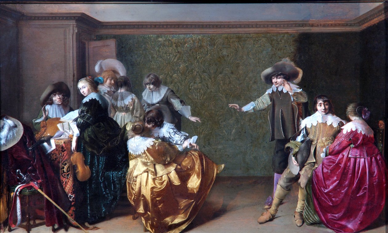 A Musical Party, ca. 1620-35 (olje på eikepanel) av Willem Cornelisz Duyster