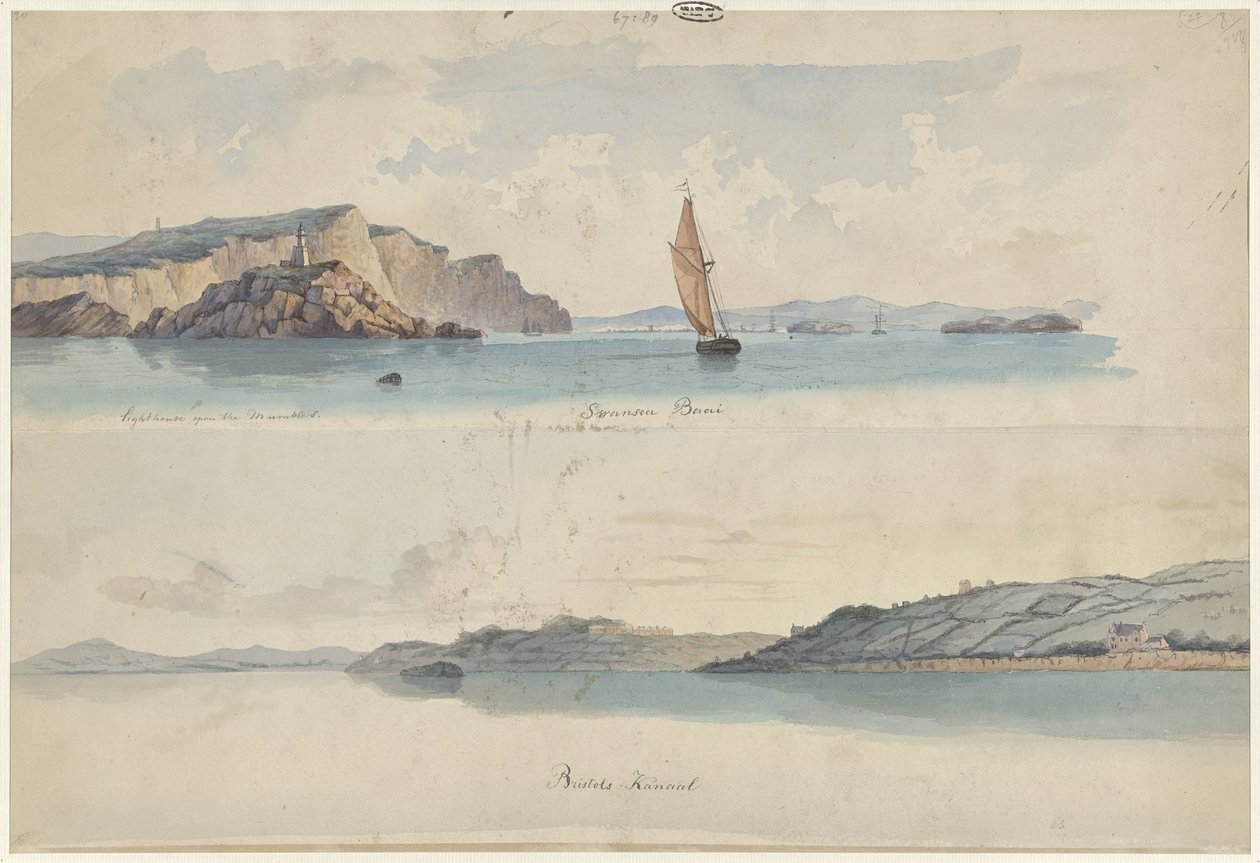 To engelske kystutsikter: Swansea Bay og Bristol