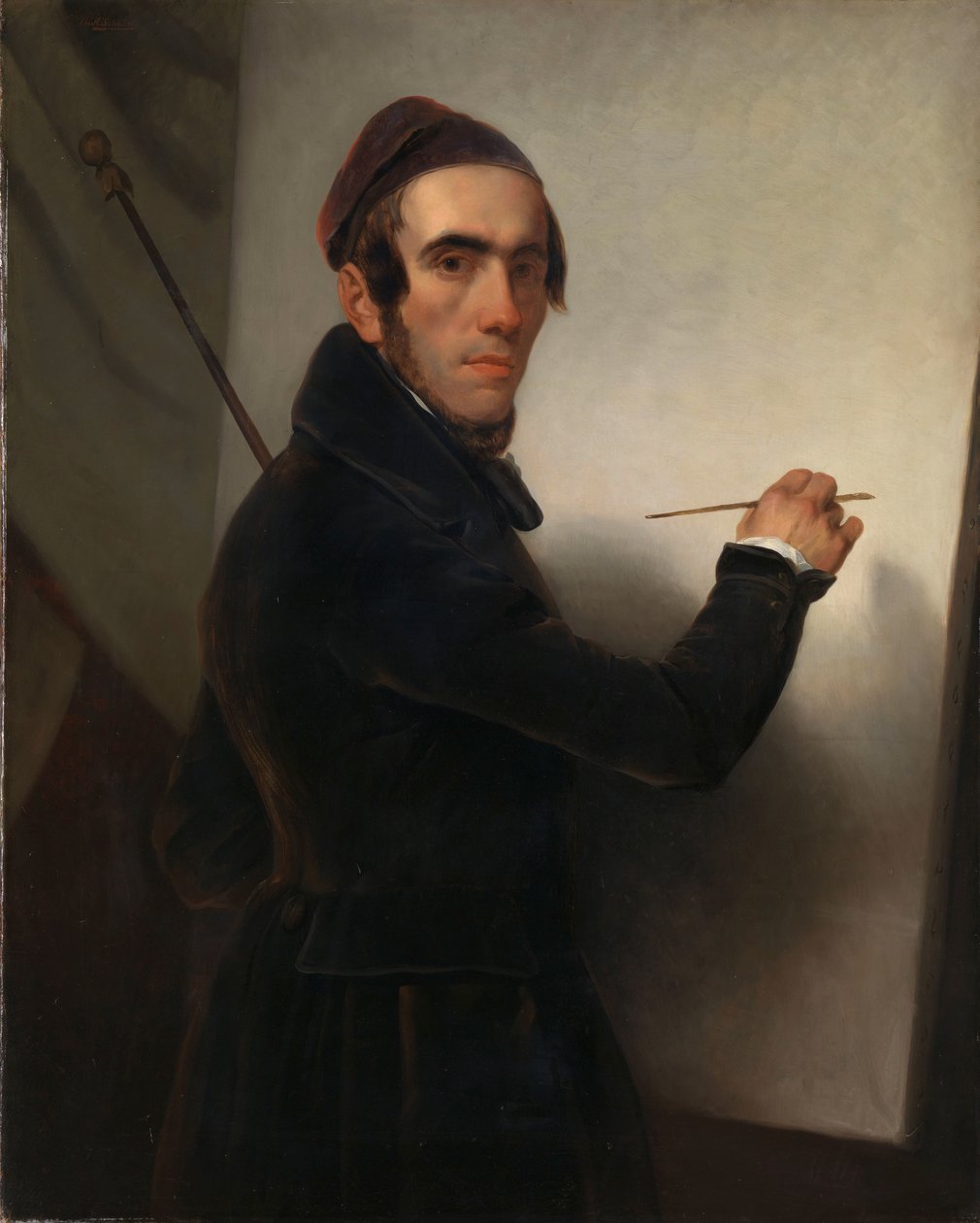 Selvportrett av Willem Hendrik Schmidt