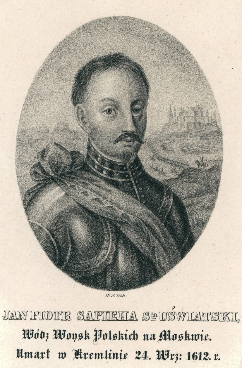 Jan Piotr Sapieha 1569-1611. av Willem Hondius