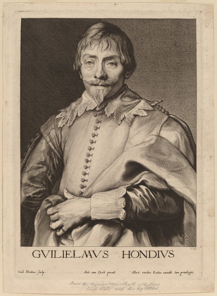 Willem Hondius av Willem Hondius after Sir Anthony van Dyck