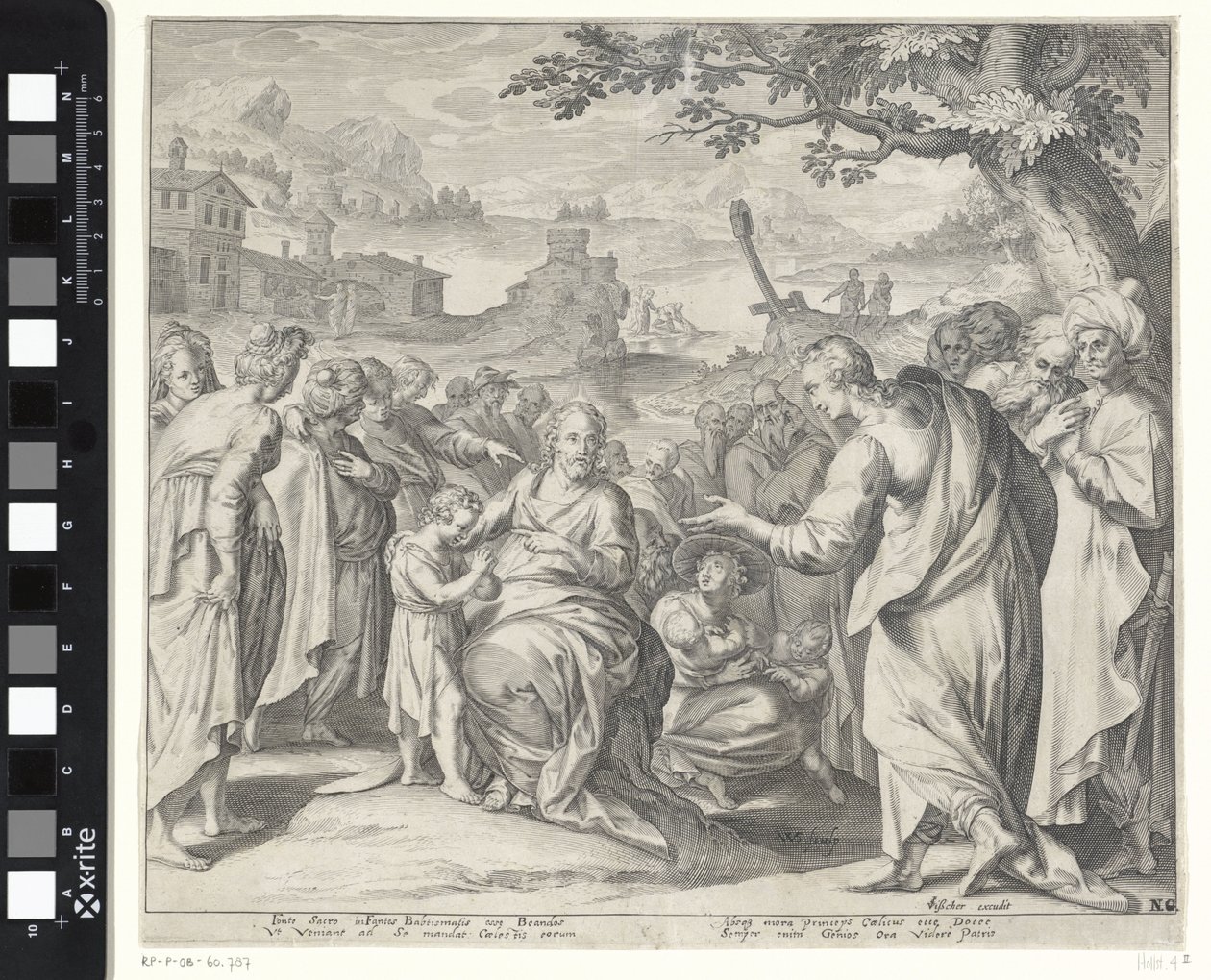 Kristus velsigner barna av Willem Isaacsz. van Swanenburg