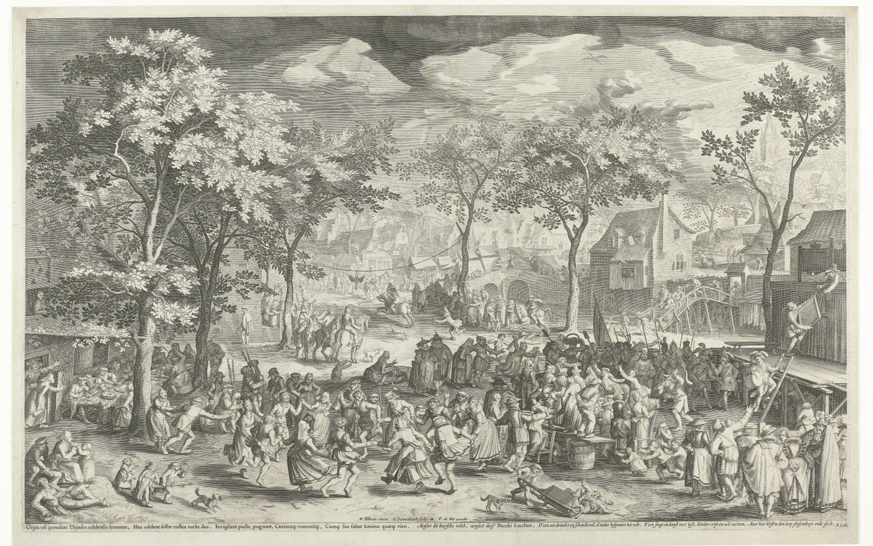 Bymesse, ca. 1610 av Willem Isaacsz. van Swanenburg