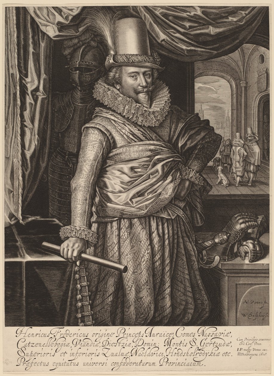 Frederik Hendrik, prins av Nassau-Orange av Willem Jacobsz Delff