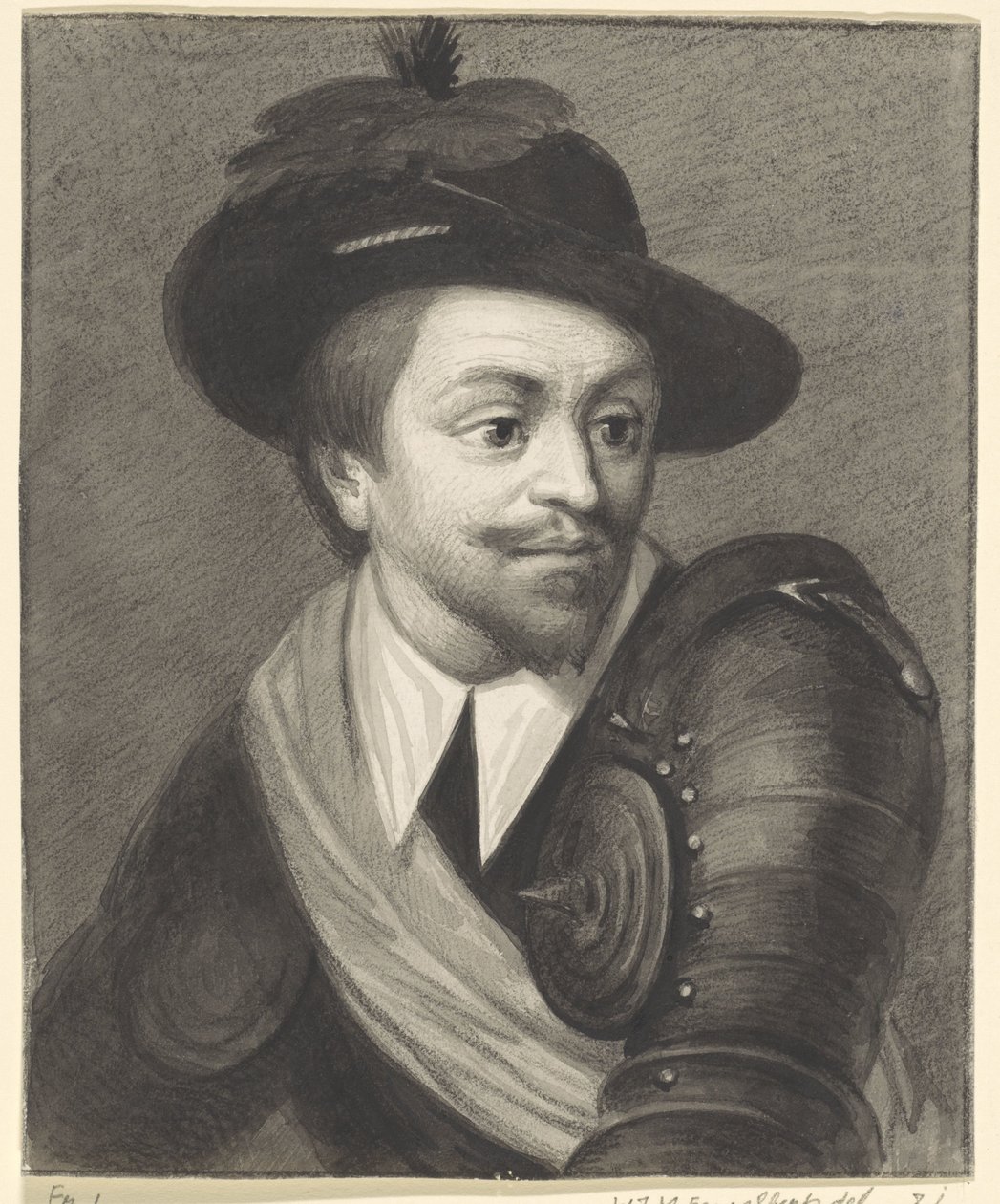 Portrett av Adolf, greve av Nassau av Willem Jodocus Mattheus Engelberts
