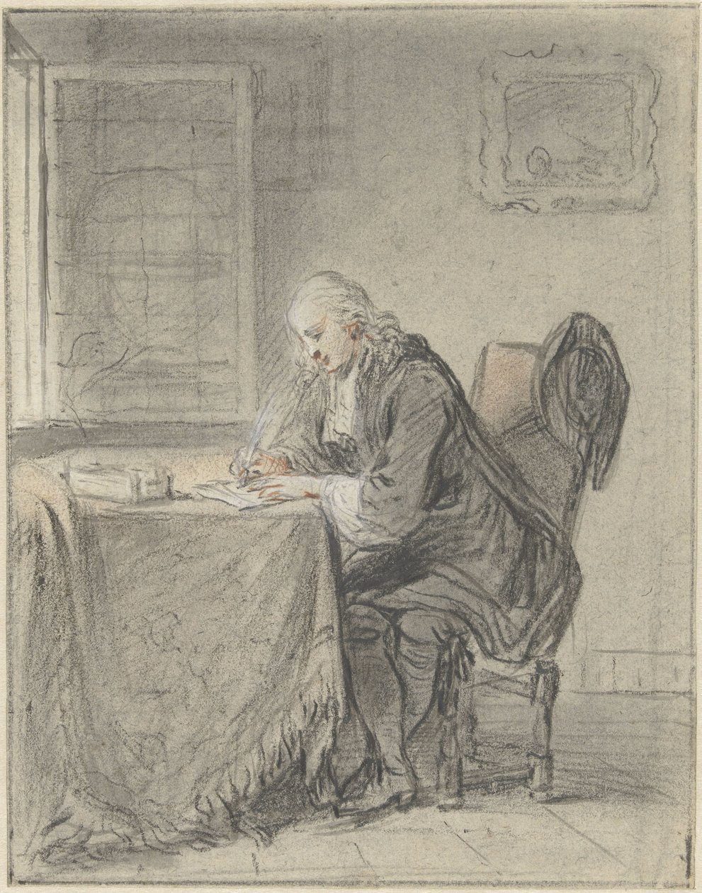 brevskriveren av Willem Joseph Laquy