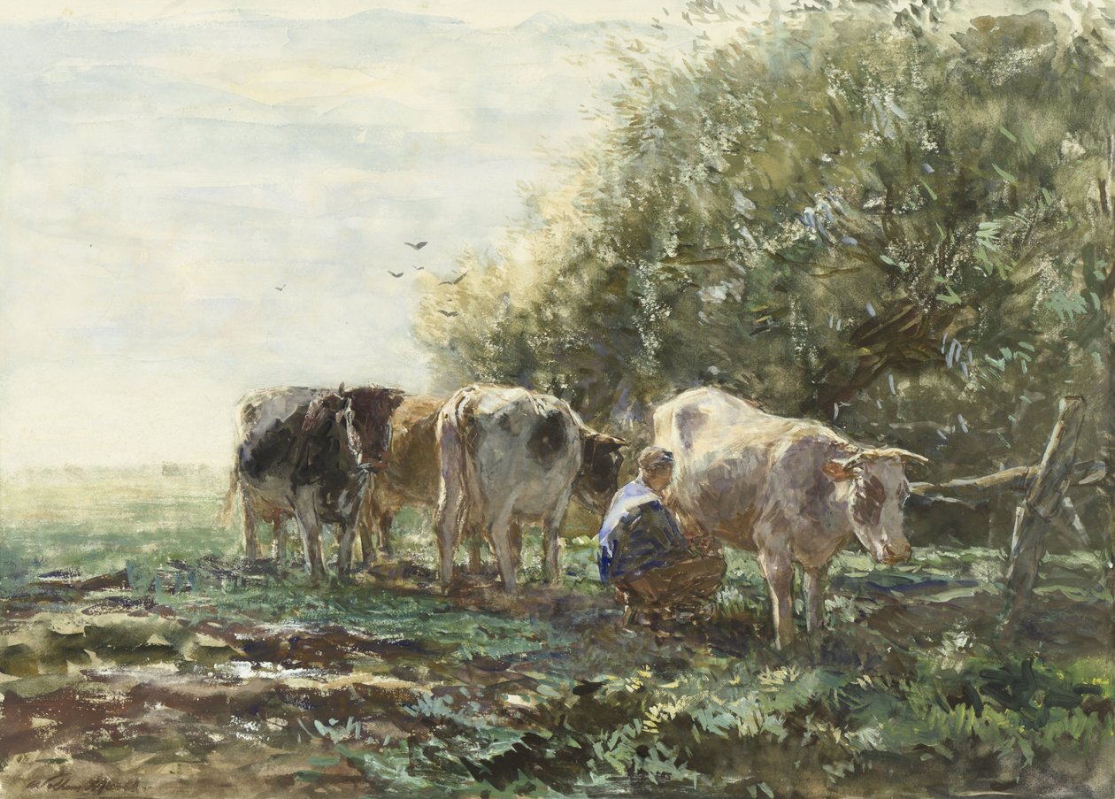 Melkepennen av Willem Maris