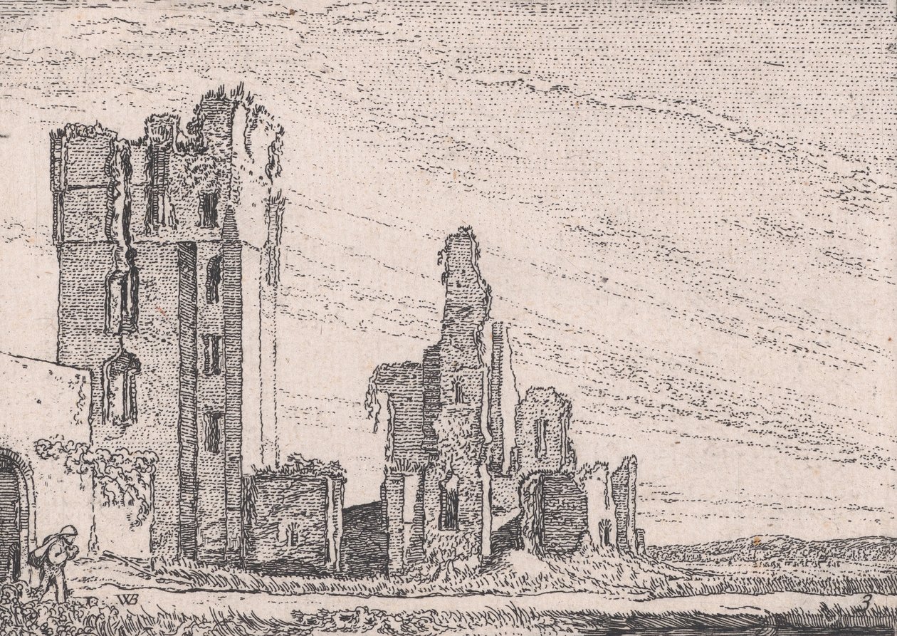 Huys te Kleef nær Haarlem, fra Versheyden Landtschapjes Various Little Landscap..., ca. 1616. av Willem Pietersz. Buytewech