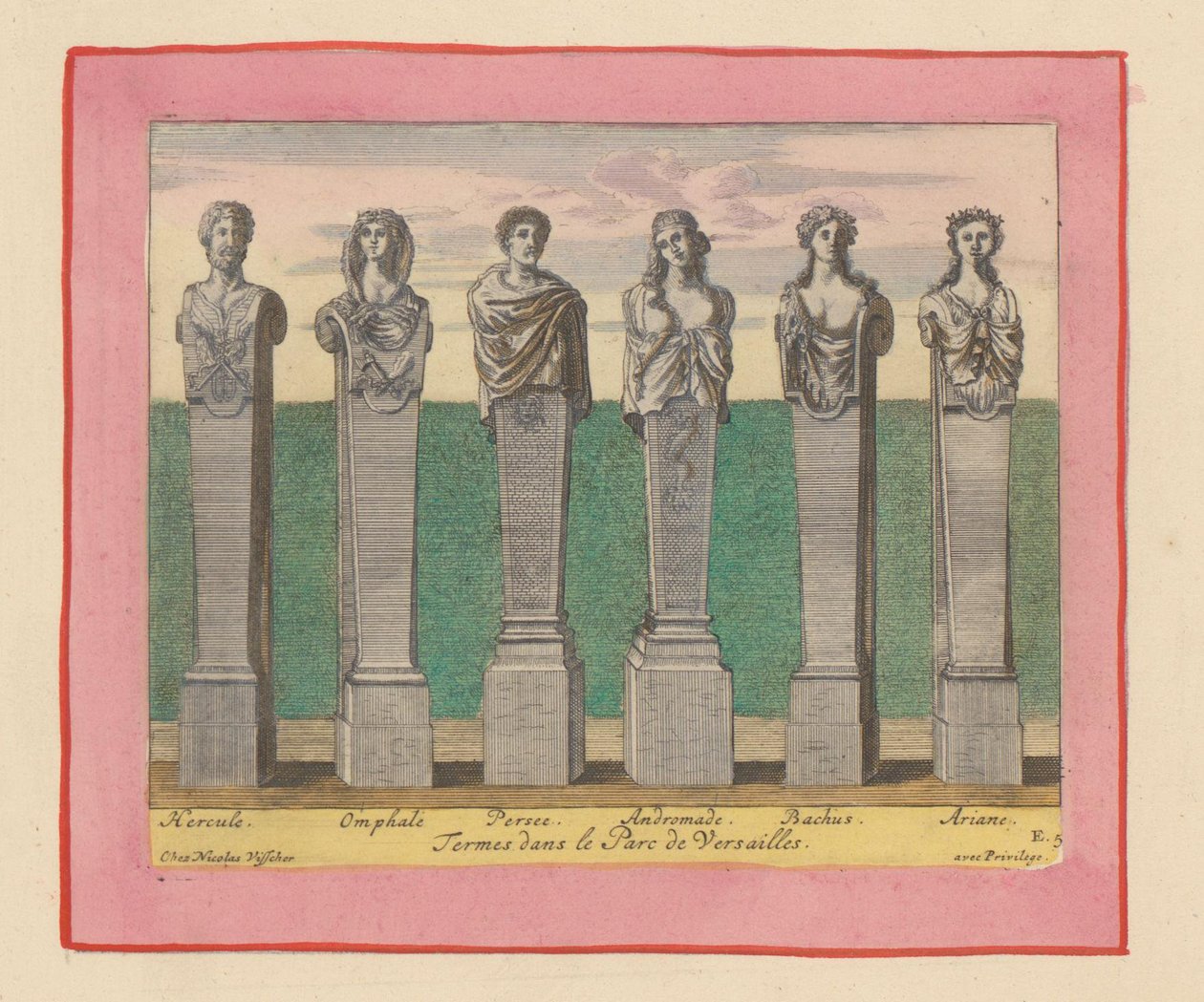 Hermes von Herkules, Omphale, Perseus, Andromeda, Bacchus und Ariadne av Willem Swidde