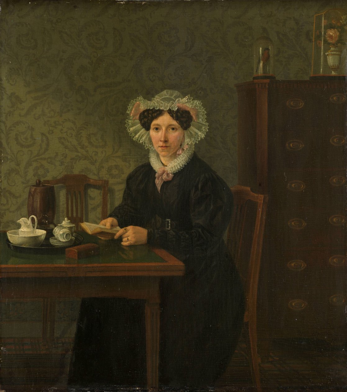 Portrett av en kvinne av Willem Uppink