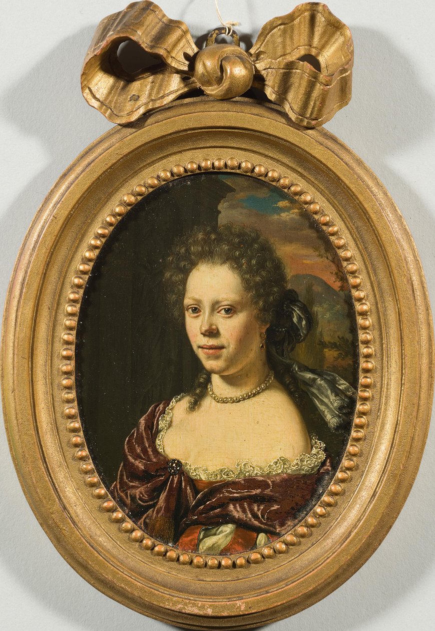 Brigitta Catharina Backer (1670-1751) av Willem Van Mieris