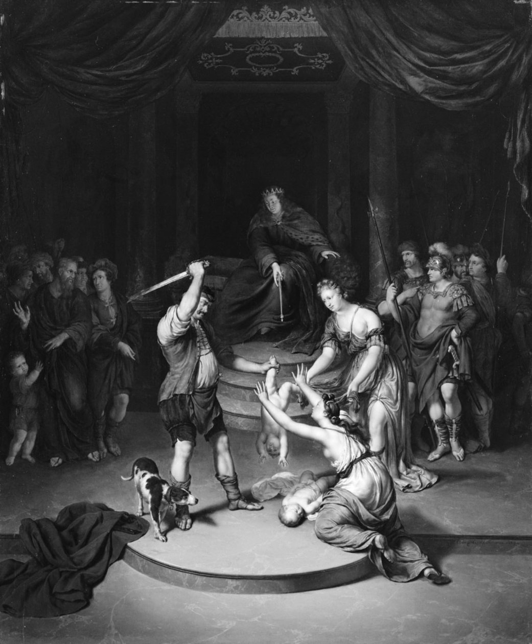 Salomos dom av Willem Van Mieris