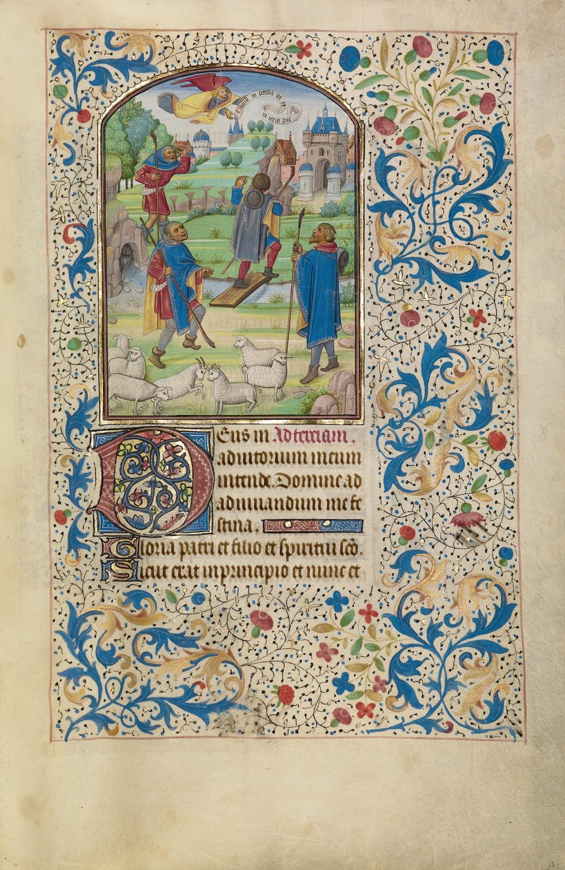 Die Verkündigung an die Hirten av Willem Vrelant