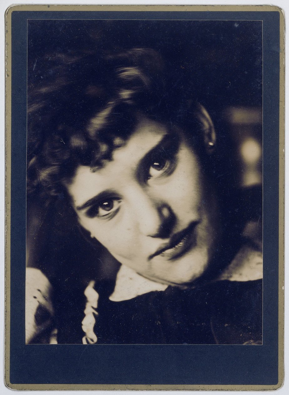 Portrett av Lise Jordan Portrett av Lise Jordan 1891 Søster til Marie Breitner (tittel på objekt) av Willem Witsen (attributed to)