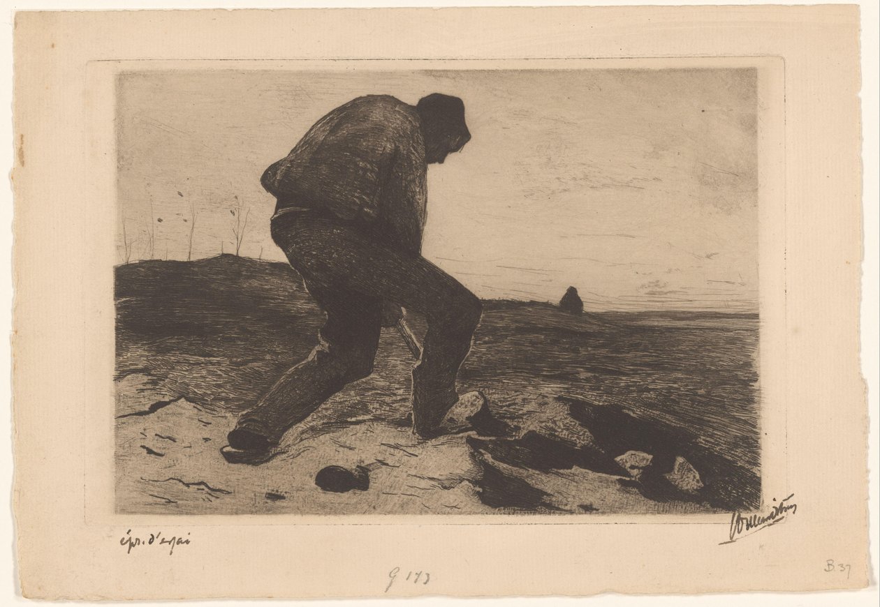 Hiv arbeider av Willem Witsen (signed by artist)