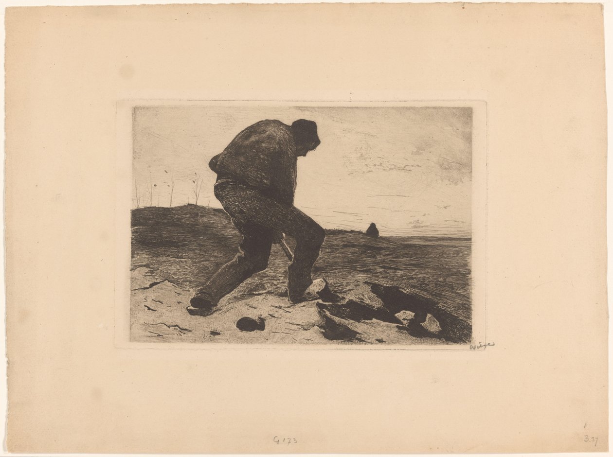 Hiv arbeider av Willem Witsen (signed by artist)