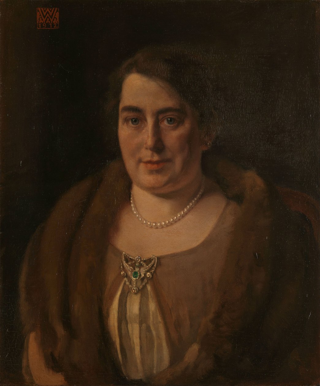 Adèle van Meekren, den andre kona til Andries van Wezel av Willem Arnoldus Witsen