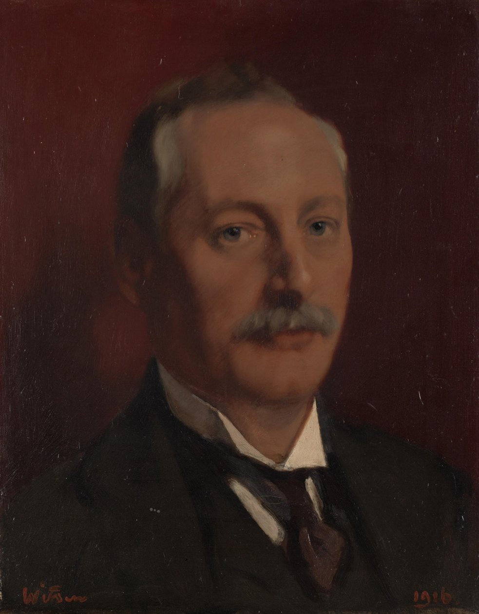 Alfred Gideon Boissevain (1870-1922), direktør og sjefredaktør i Algemeen Handelsblad av Willem Witsen