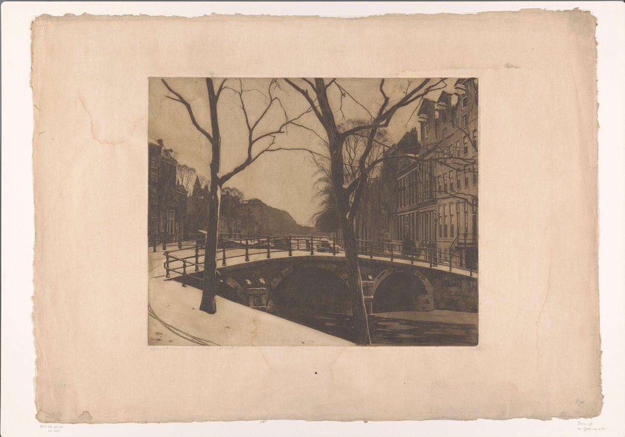 Herengracht, Amsterdam av Willem Arnoldus Witsen