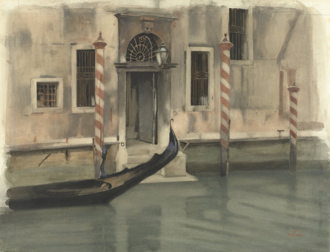 Kanal i Venezia av Willem Arnoldus Witsen
