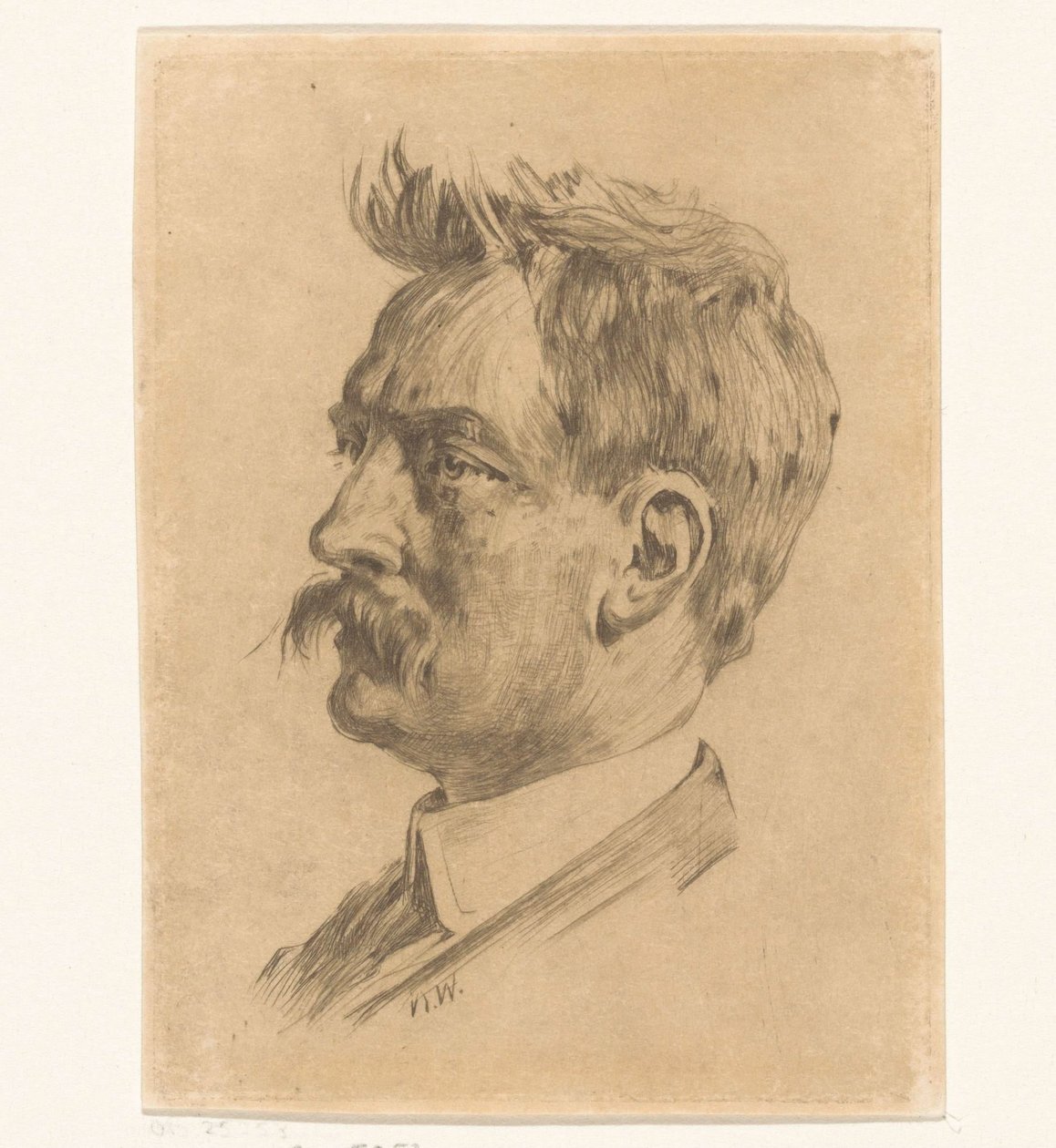 Portrett av Jan Hofker av Willem Arnoldus Witsen